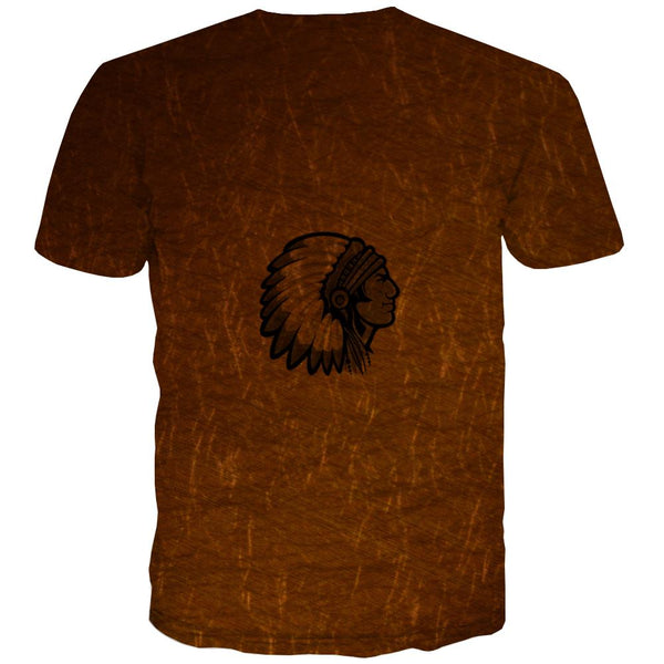 
Indians T-shirt Men Grassland T-shirts 3d Sunset T-shirts Graphic War Tshirt Anime
                