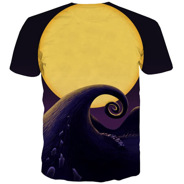 
Moon T shirts Men Harajuku T-shirts Graphic Christmas Tshirts Casual
                