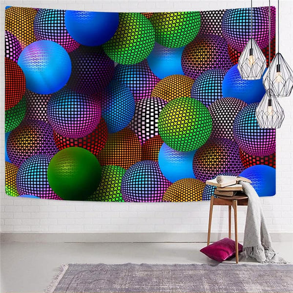 
Colorful Tapiz Psychedelic Wall Tapestry Harajuku Tapestries Wall Hanging
                