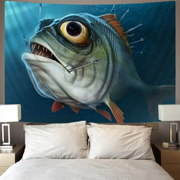 
Fish Tapestry Eye Wall Tapestry Animal Rug Wall Fisherman Tapestries Metal Home Tapestrys
                