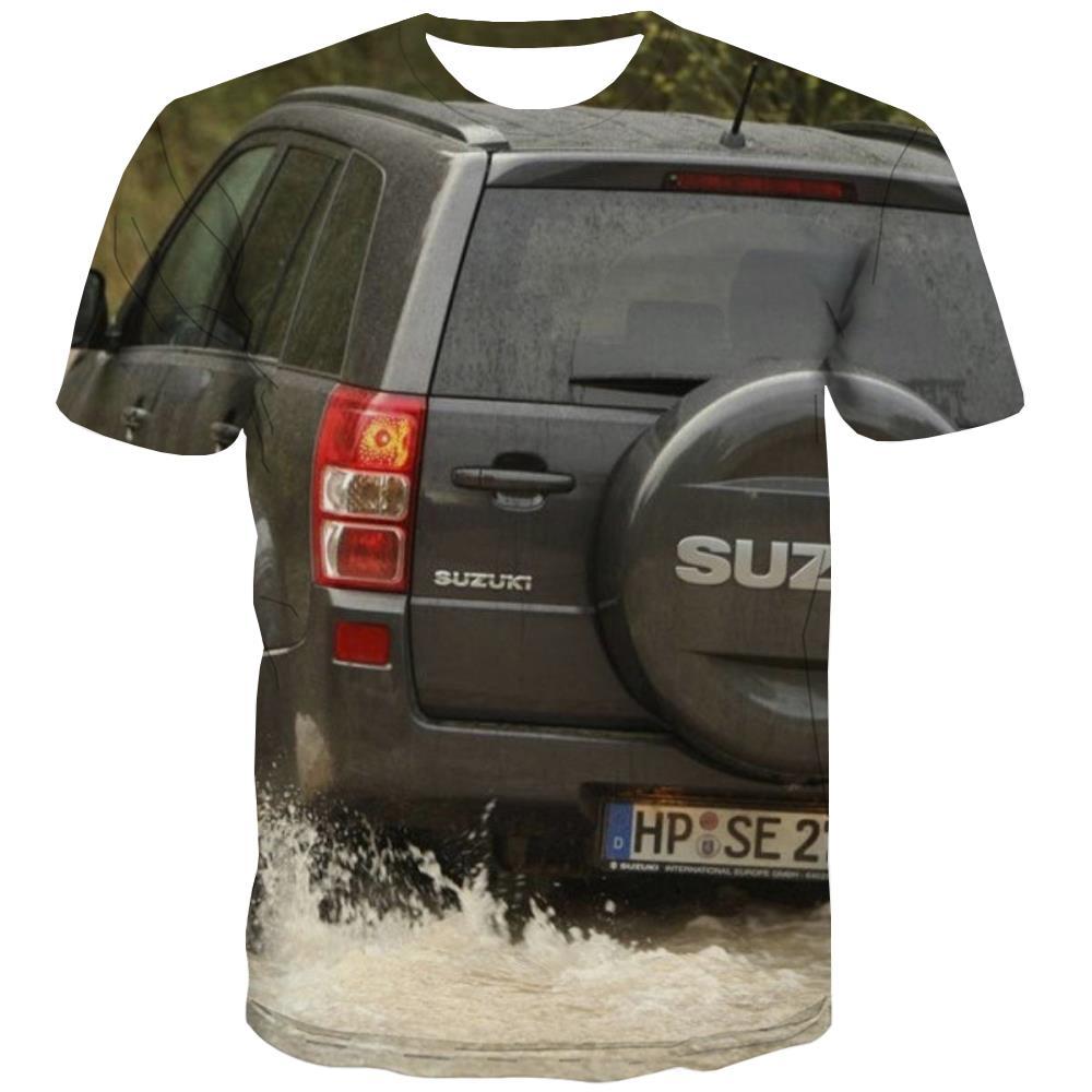 Jeep T-shirt Men Offroad Tshirt Printed car T shirts Funny Short Sleeve summer - KYKU