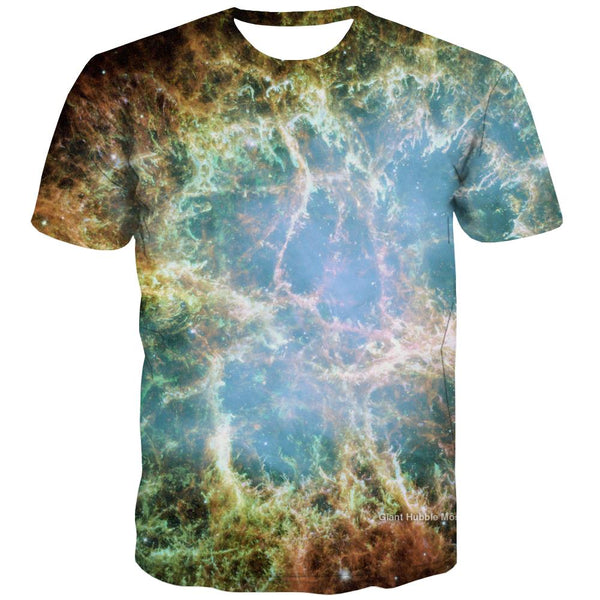 Galaxy T shirts Men Planet Tshirts Novelty Starry Sky T-shirts 3d Colorful Tshirts Casual Harajuku Tshirt Printed