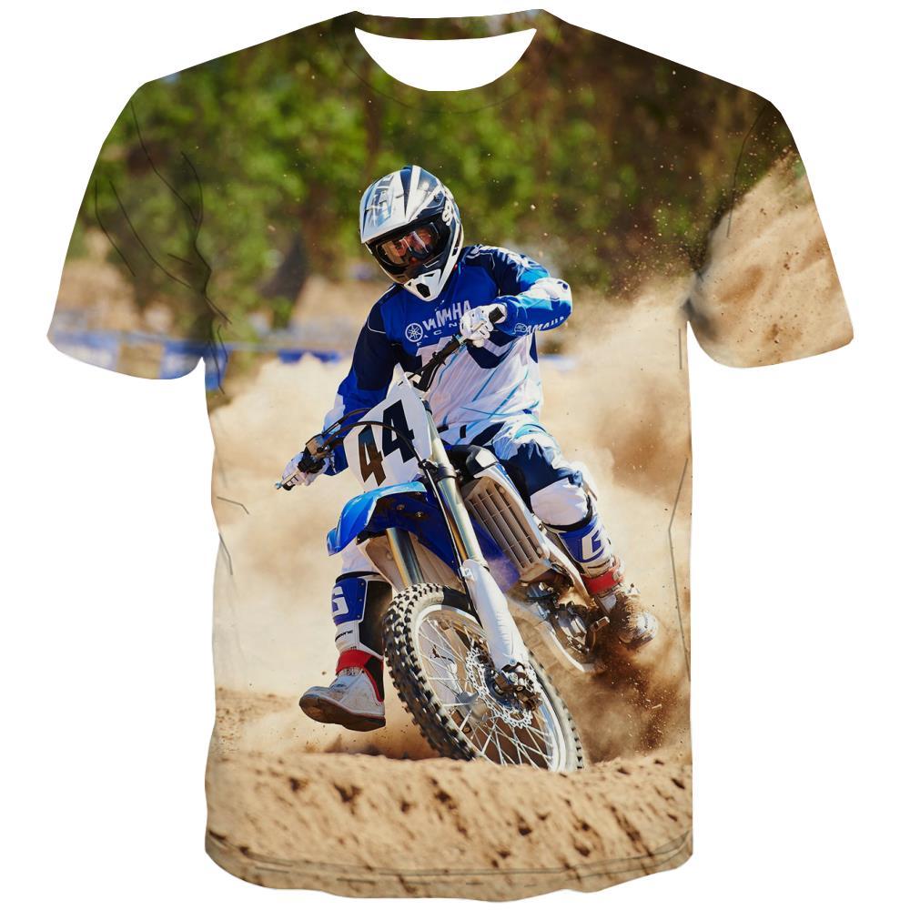 Motocross T shirts Men motorcycle T-shirts 3d Offroad T-shirts Graphic - KYKU