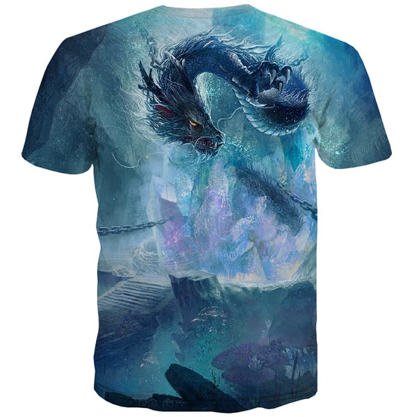 
Animal T-shirt Men Dragon Tshirts Cool War T-shirts Graphic Harajuku T-shirts 3d
                