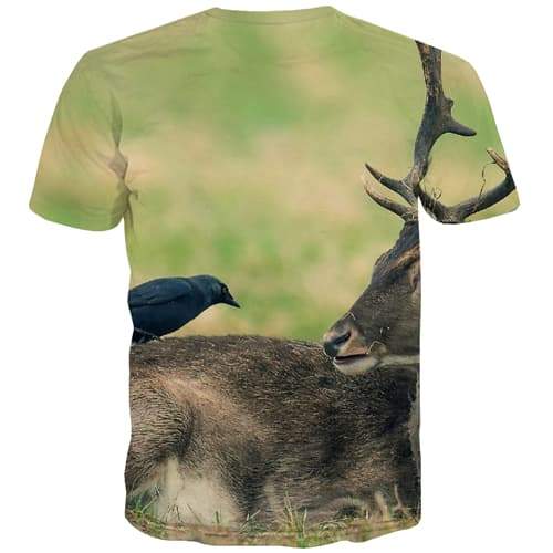 
Orangutan T shirts Men Monkey T-shirts 3d Animal Tshirts Casual Ferocious Tshirt Anime - KYKU
                