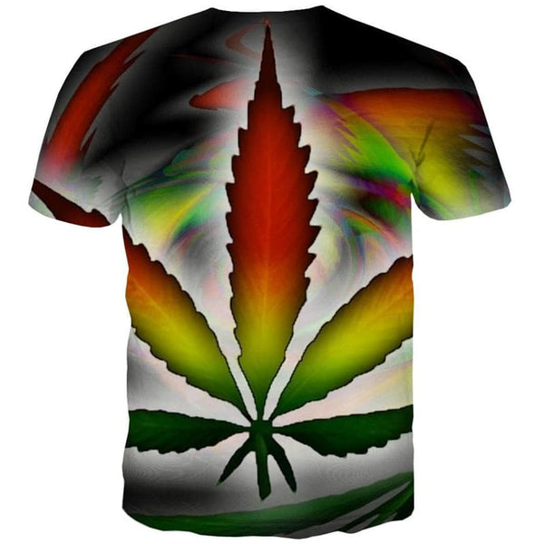 
Smoke T shirt Men Colorful Shirt Print Leaves Anime Clothes Colorful Tshirt Printed
                