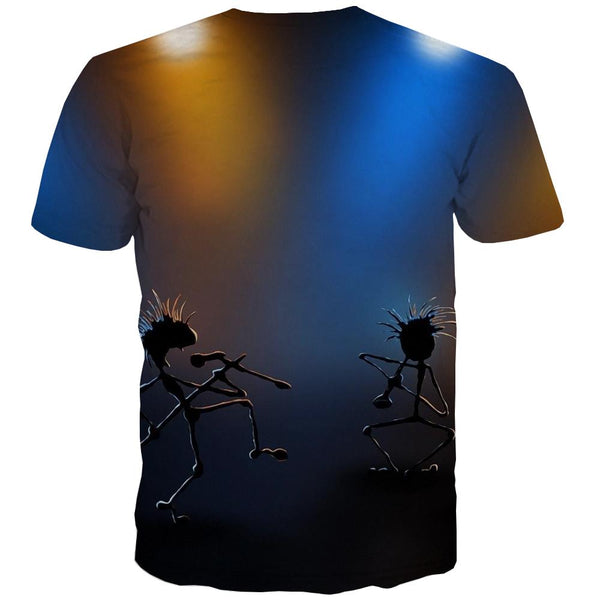 
Music T-shirt Men Instrument Tshirt Printed Retro Tshirts Cool Electronic Tshirts Novelty
                