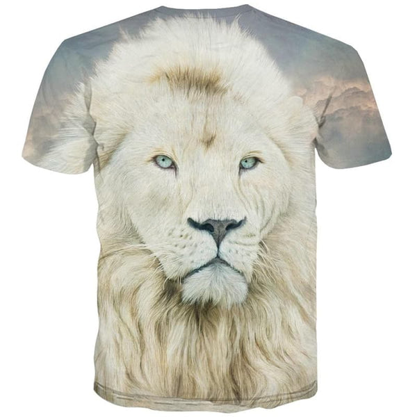 
Lion T-shirt Men Animal Anime Clothes Harajuku Tshirt Printed Funny Funny T shirts
                