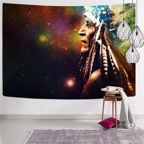 
Indios Tapiz Galaxy Tenture Mandala Space Wall Tapestry Universe Rug Wall
                