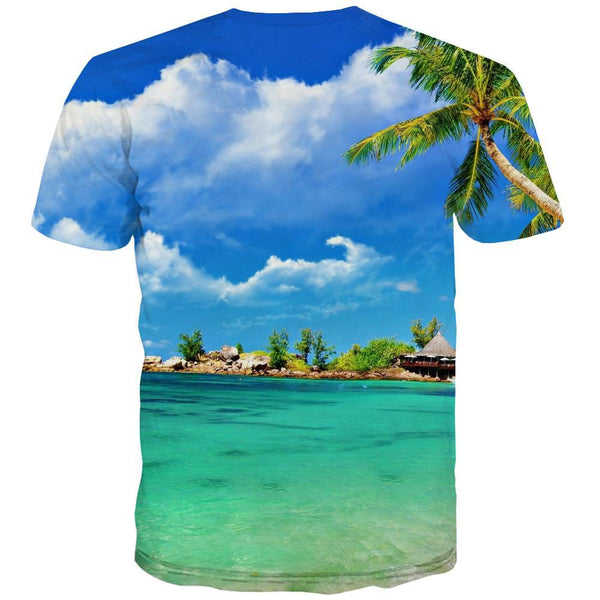 
surf T-shirt Men The sea T shirts Funny sport Tshirts Cool Cool T-shirts Graphic - KYKU
                