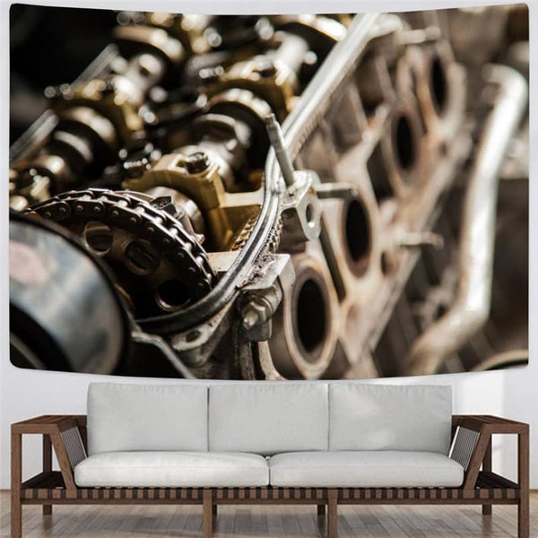 
Metal Tapestry Engine Wall Tapestry Gear Home Tapestrys Hip Hop Tapestries
                