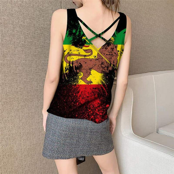 
Lion Tank-Top women Animal Anime Clothes Anime Vest Printed Rock Tank Tops Casual Colorful Vest Print - KYKU
                