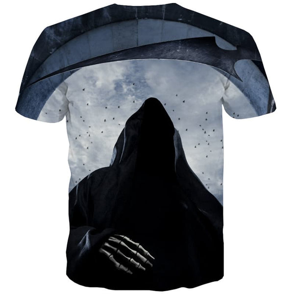 
Moon T shirts Men Crow Tshirts Cool Skeleton T-shirts Graphic Halloween T-shirts 3d Cosplay Tshirt Anime - KYKU
                