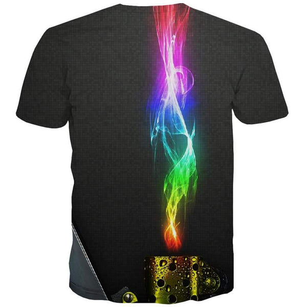 
Flame T-shirt Men Lighter Shirt Print Colorful Tshirts Novelty Harajuku Tshirts Cool Black T-shirts 3d - KYKU
                