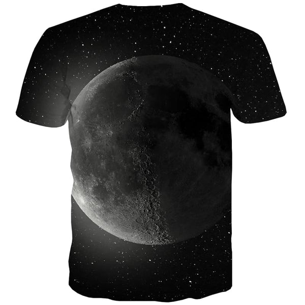 
Galaxy T-shirt Men Space T shirts Funny Universe Shirt Print Black Tshirts Novelty
                