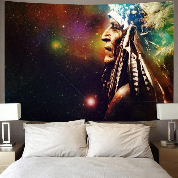 
Indios Tapiz Galaxy Tenture Mandala Space Wall Tapestry Universe Rug Wall
                