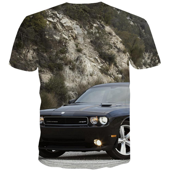 
Racing Car T shirts Men Metal Tshirts Novelty City Tshirt Anime Gray T-shirts 3d Retro Shirt Print
                
