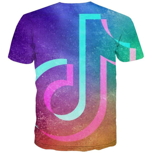 
Douyin T shirt Men Galaxy Tshirt Printed Music Tshirts Casual Colorful Anime Clothes
                