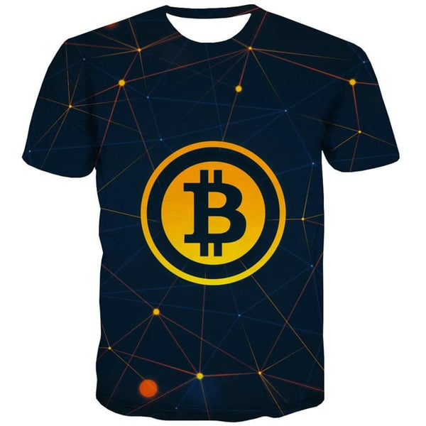 
Bitcoin T shirt Men Retro T-shirts 3d Harajuku Anime Clothes Novel Tshirts Casual
                