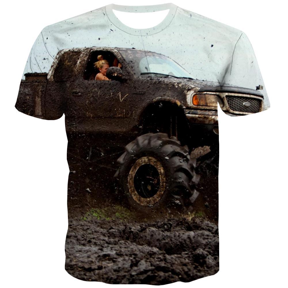 Jeep T-shirt Men Offroad T-shirts 3d car Tshirts Novelty Short Sleeve Hip hop - KYKU