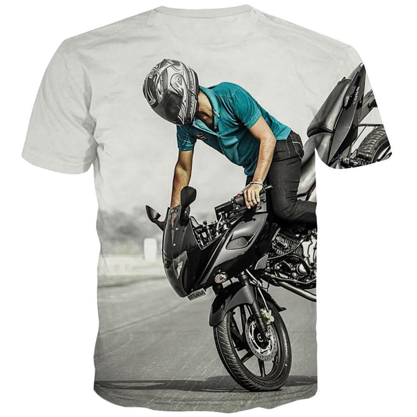 
Bicycle T shirts Men Metal Shirt Print City Tshirts Novelty Psychedelic T shirts Funny
                
