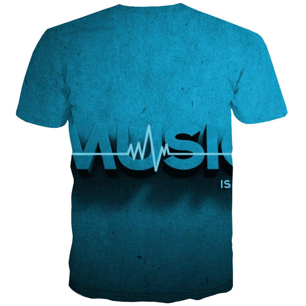 
Music T shirts Men Instrument Tshirt Anime Retro Tshirts Casual Electronic Shirt Print
                