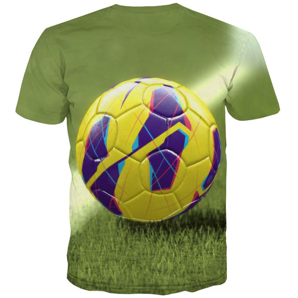 
Lawn T shirts Men Football Tshirts Novelty Athletics T shirts Funny Stadium T-shirts 3d
                