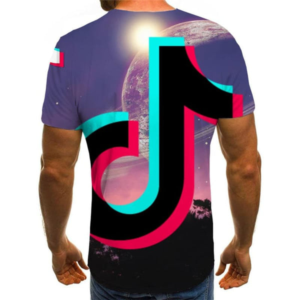 
Music T shirt Men Galaxy Funny T shirts Planet Tshirt Printed Sky T-shirts 3d Douyin Anime Clothes
                