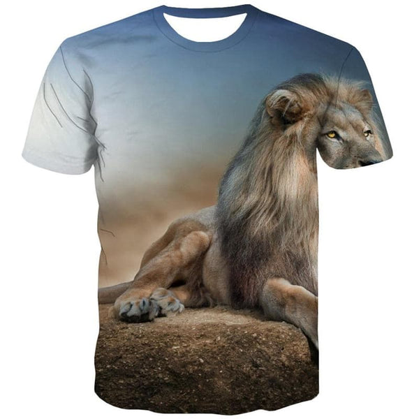 
Lion T-shirt Men Animal Tshirt Printed Flame T-shirts 3d Harajuku Funny T shirts Street Tshirts Casual
                