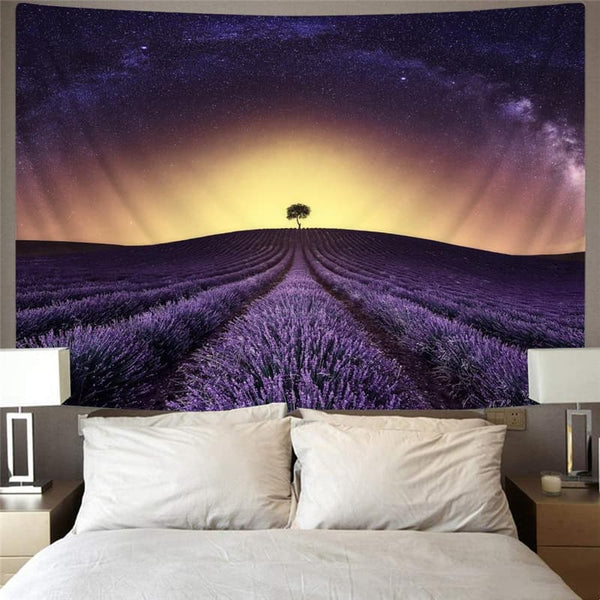 
Galaxy Tapiz Space Rug Wall Universe Tapestries Purple Home Tapestrys Landscape Tenture Mandala
                