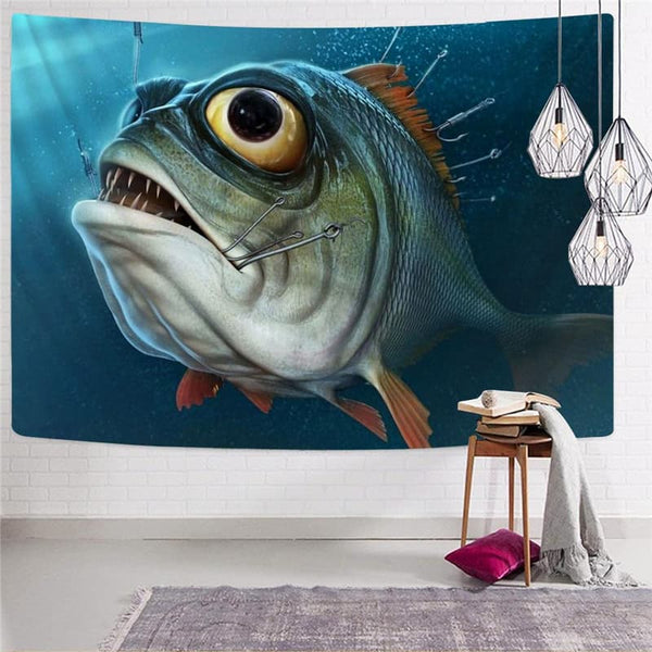 
Fish Tapestry Eye Wall Tapestry Animal Rug Wall Fisherman Tapestries Metal Home Tapestrys
                