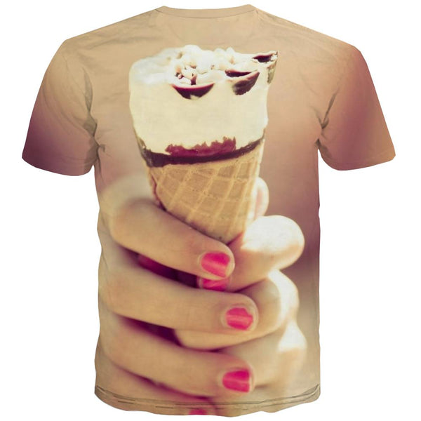 
Sweet T shirts Men Gourmet T-shirts 3d Icecream Tshirts Novelty Colourful Tshirts Casual
                