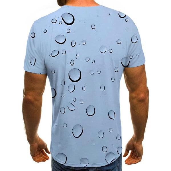 
Raindrop T-shirt Men Retro Shirt Print Novel T-shirts 3d Harajuku Tshirt Printed
                
