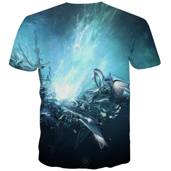 
Metal T-shirt Men Technology T shirts Funny War T-shirts 3d Short Sleeve Hip hop
                