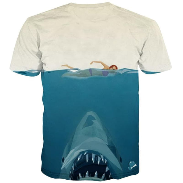
Shark T shirt Men Ocean Funny T shirts Animal Anime Clothes Funny T-shirts 3d
                