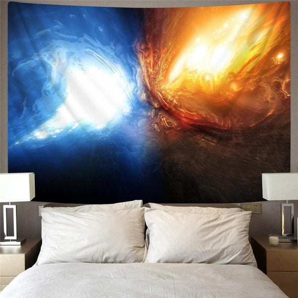
Flame Tapiz Blue Flame Wall Tapestry Hip Hop Tapestries Decor Mandala Hippie
                