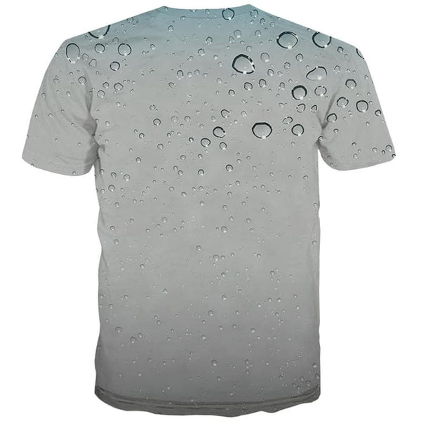 
Raindrop T shirt Men Retro Tshirts Casual Novel Shirt Print Harajuku Tshirt Printed
                