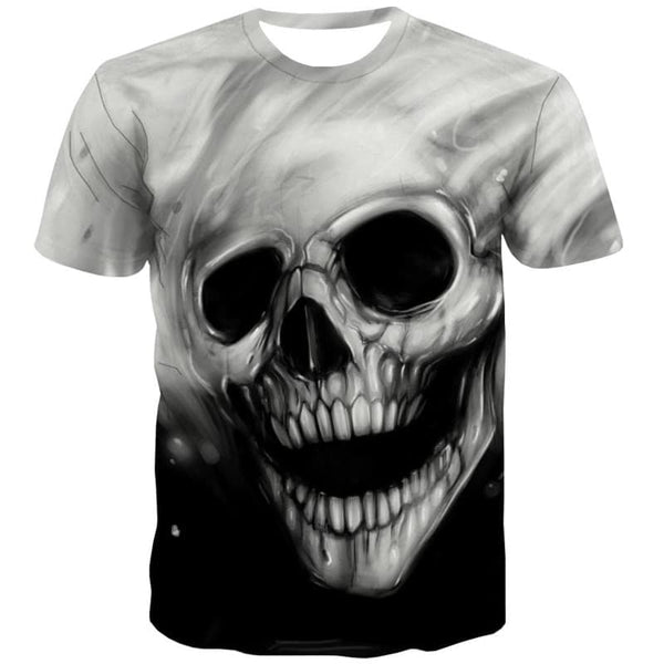 
Skull T-shirt Men Hip Hop Anime Clothes Skeleton T-shirts 3d Harajuku Tshirt Printed
                