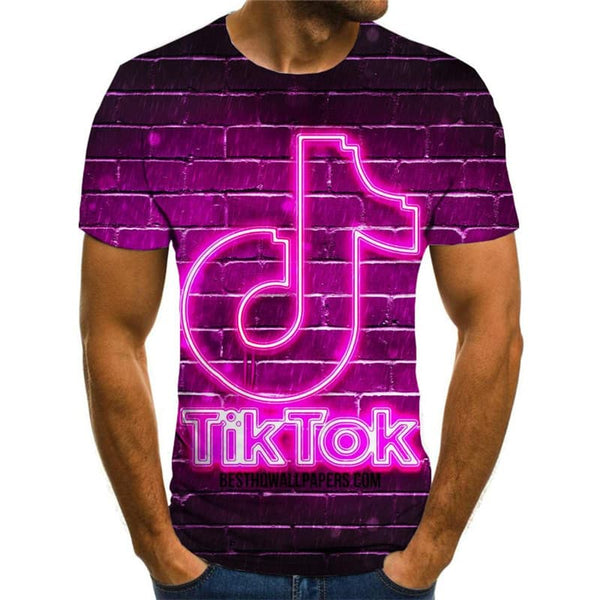 
Douyin T shirt Men Music Shirt Print Party Tshirt Printed Funny Anime Clothes
                