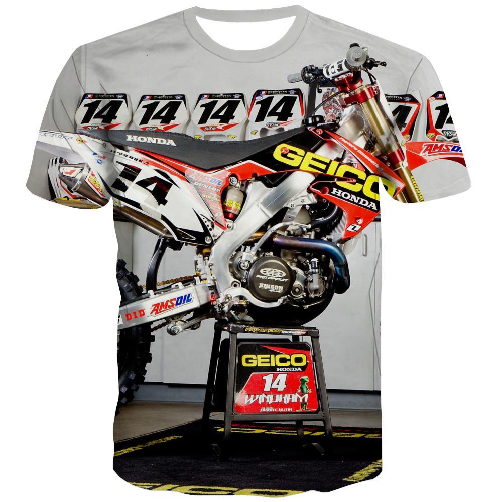 Motocross T shirts Men motorcycle Tshirts Cool Offroad Tshirts Casual - KYKU