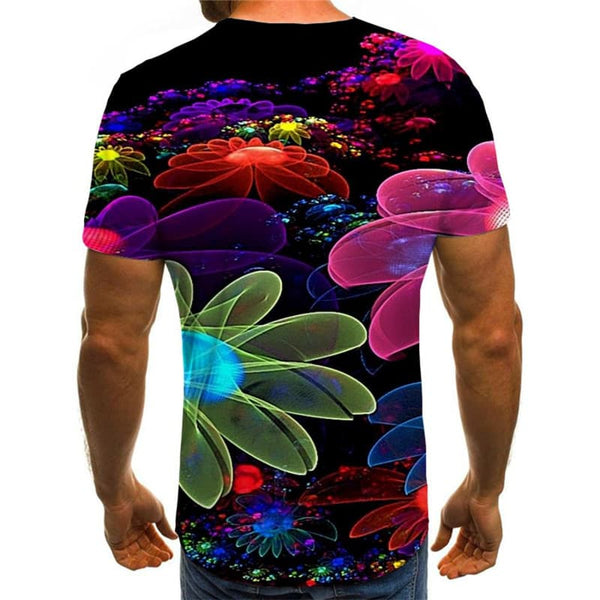
Leaves T shirt Men Colorful Tshirts Casual Dizziness T-shirts 3d Psychedelic Funny T shirts
                