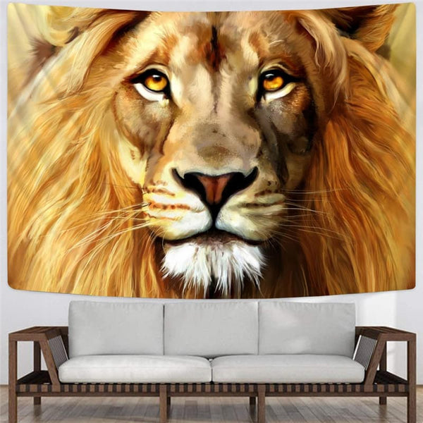 
Lion Tapestry Animal Rug Wall Anime Wall Tapestry Street Home Tapestrys Harajuku Tapestries
                