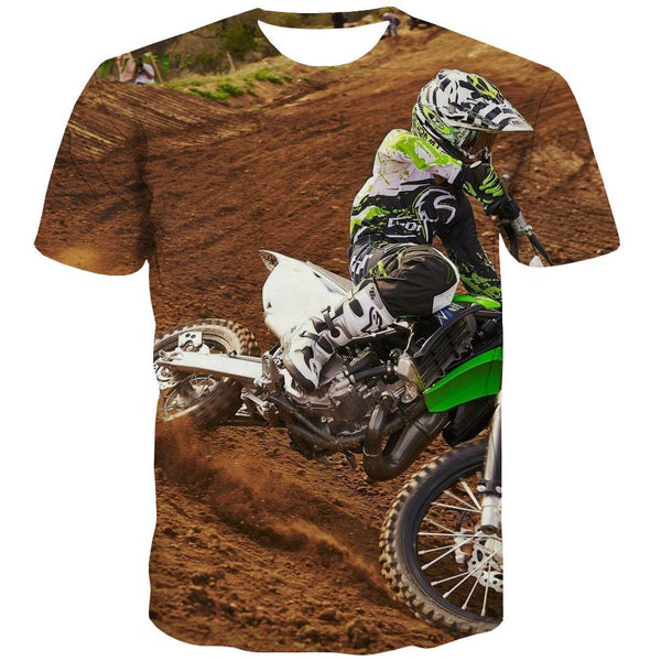 Motocross T shirts Men motorcycle Tshirts Casual Offroad T-shirts 3d - KYKU
