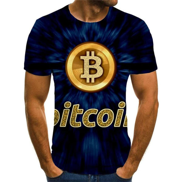
Bitcoin T shirt Men Retro Anime Clothes Black Tshirt Printed Novel T-shirts 3d
                