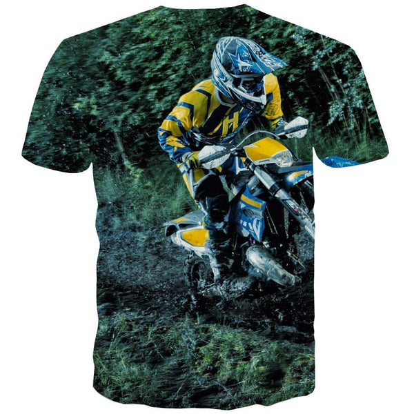
Motocross T-shirt Men motorcycle Tshirts Casual Offroad T-shirts Graphic - KYKU
                