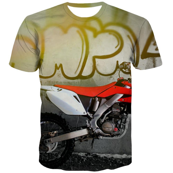 Motocross T shirts Men motorcycle Tshirts Cool Offroad T-shirts Graphic - KYKU