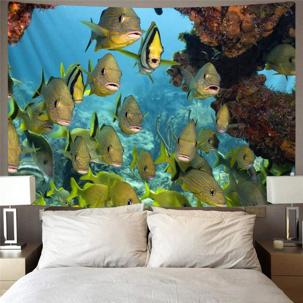 
Fish Tapiz Carp Tapestries Fishinger Wall Tapestry Animal Home Tapestrys Tropical Rug Wall
                