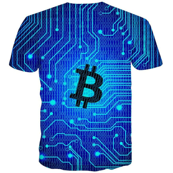 
Bitcoin T-shirt Men Sail Shirt Print Landscape Funny T shirts Retro Tshirt Printed
                