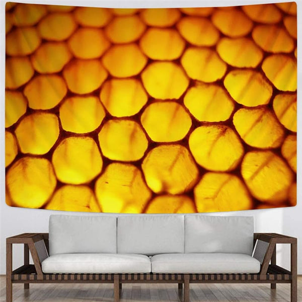
Geometric Tapestry Psychedelic Tapestries Vortex Rug Wall Honeycomb Tenture Mandala Honey Wall Tapestry
                
