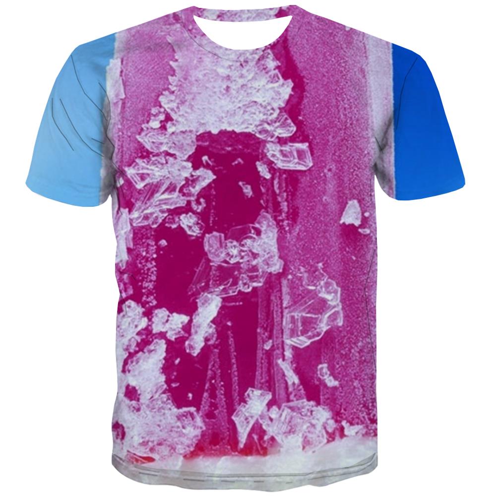 Sweet T-shirt Men Gourmet T-shirts 3d Icecream Tshirts Cool Colourful Tshirt Printed